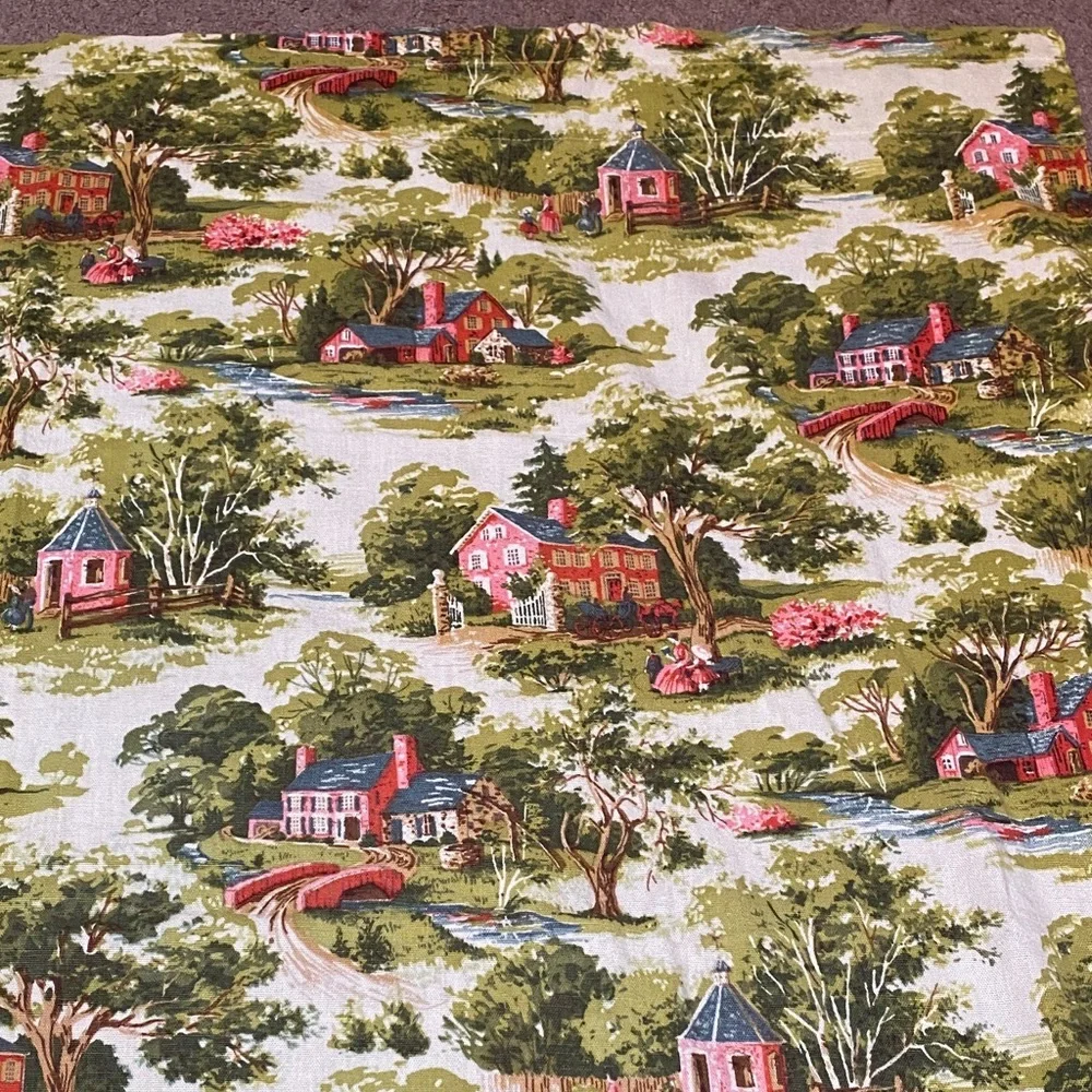 Scenic Countryside Curtain Cottage Core Prairie